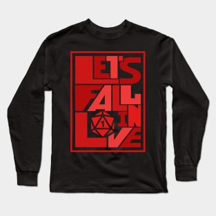 DnD Design Let's Fail in Love Long Sleeve T-Shirt